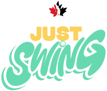 Just Swing logo Reverse