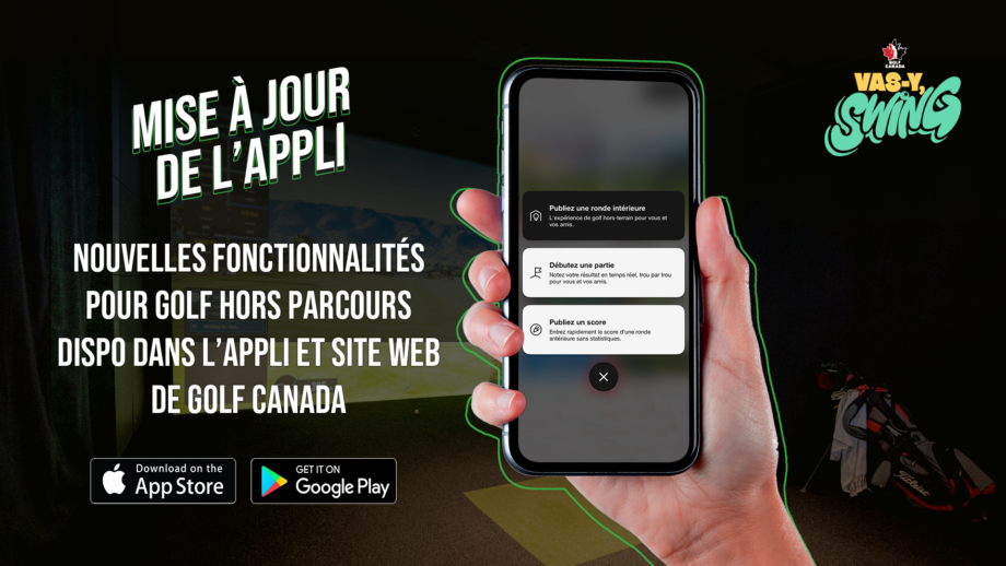 Off-Course App Update French
